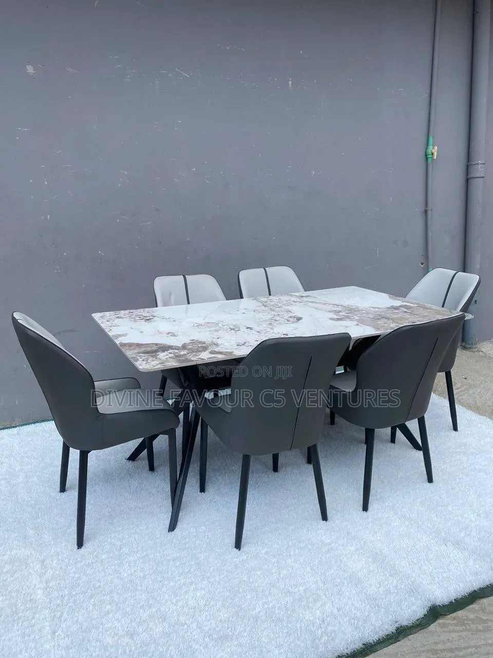 Dining Set With 6 Chairs