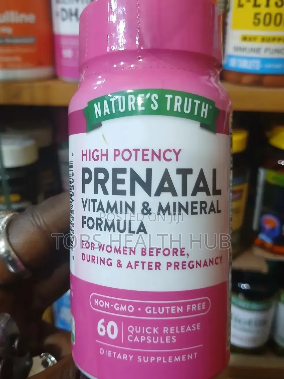 Nature's Truth Prenatal Vitamins-Before,During After Pregnancy-60 Caps