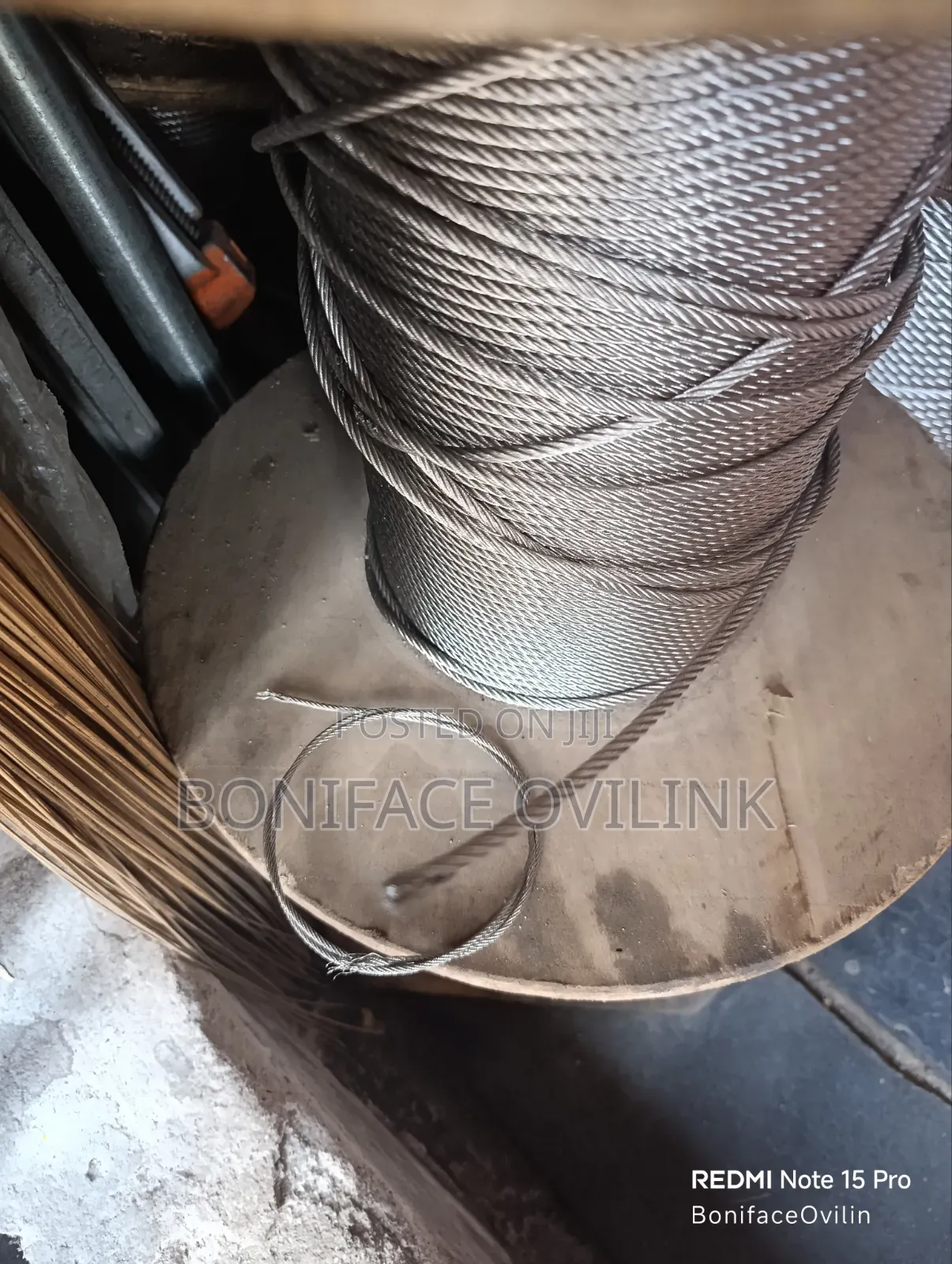 Stainless Steel Sling Wire 316s 16mm Thickness