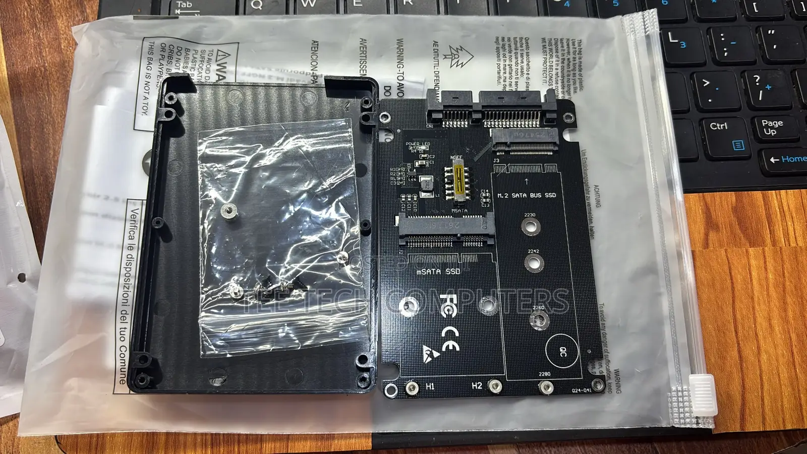 M2 and MSata Case 2 in 1 Reader