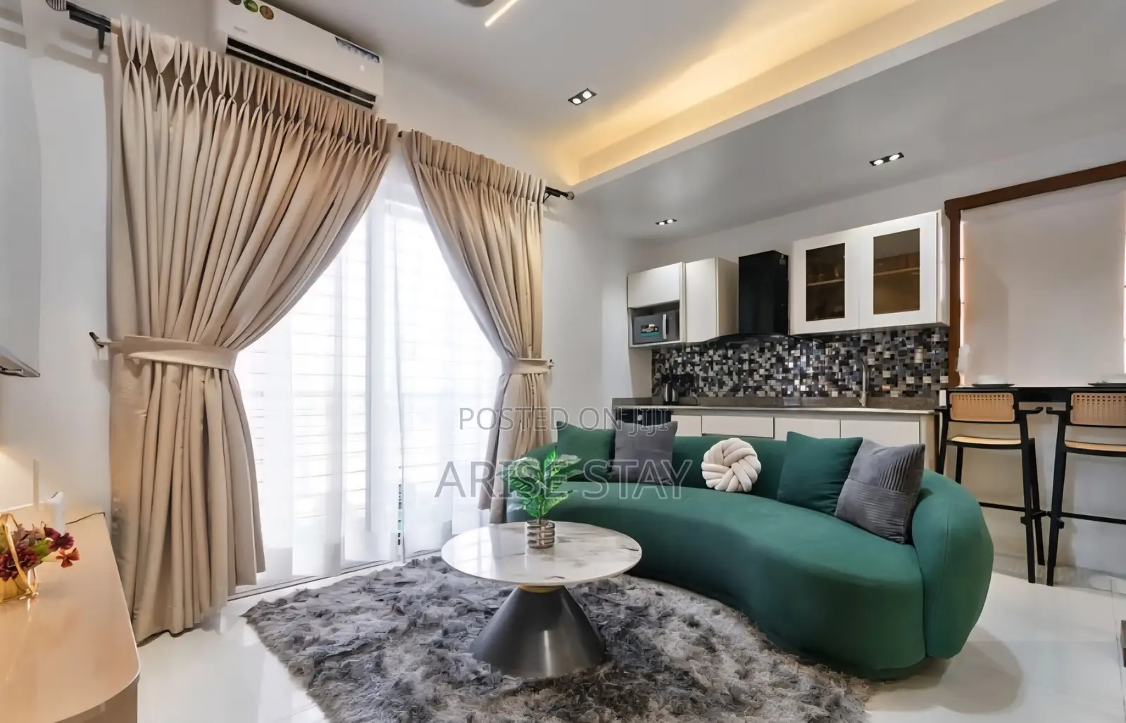 1-Bedroom Shortlet With Private Cinema Pool | Lekki Phase 1