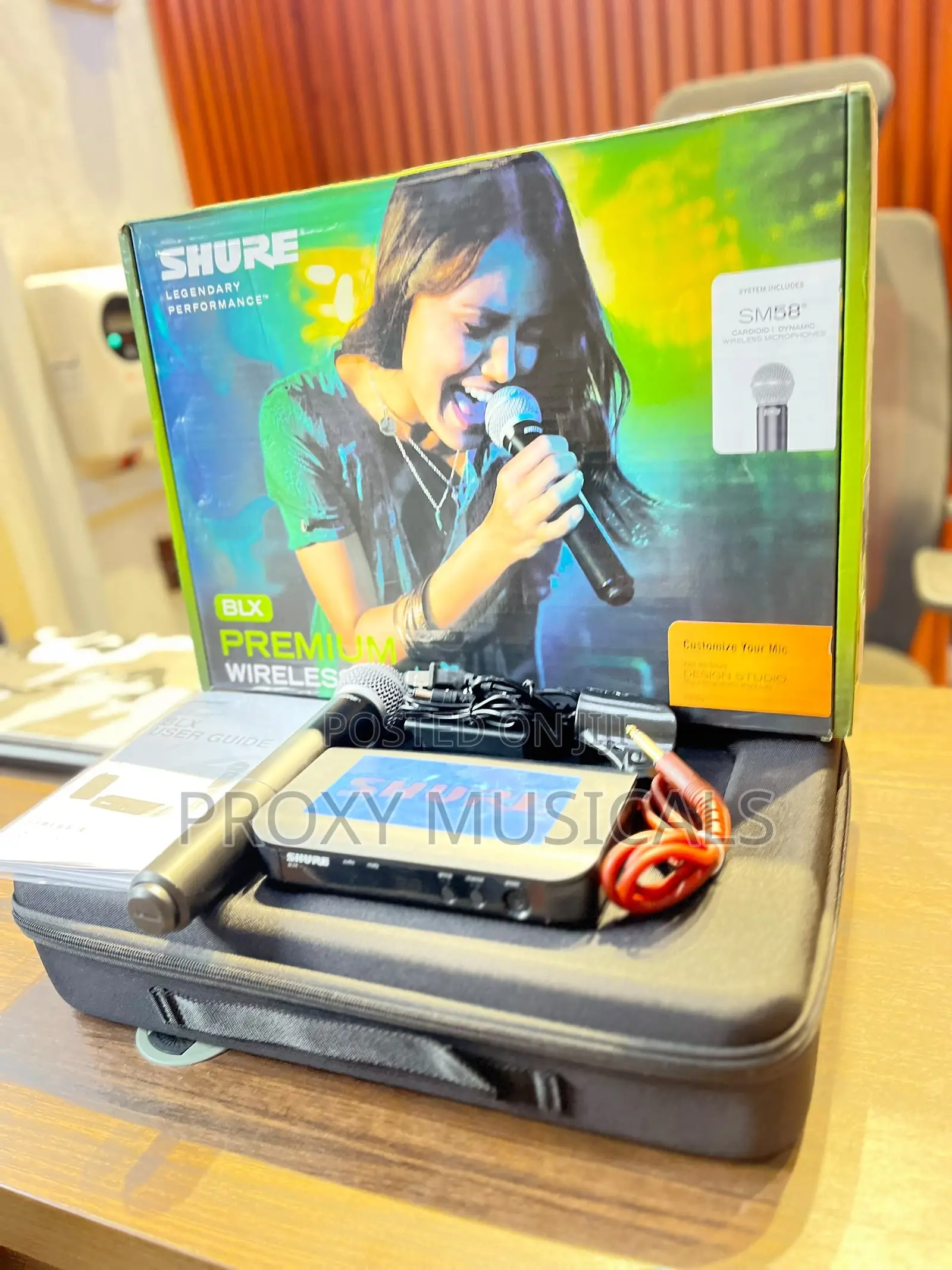 Shure BLX Professional Single Wireless Mic System