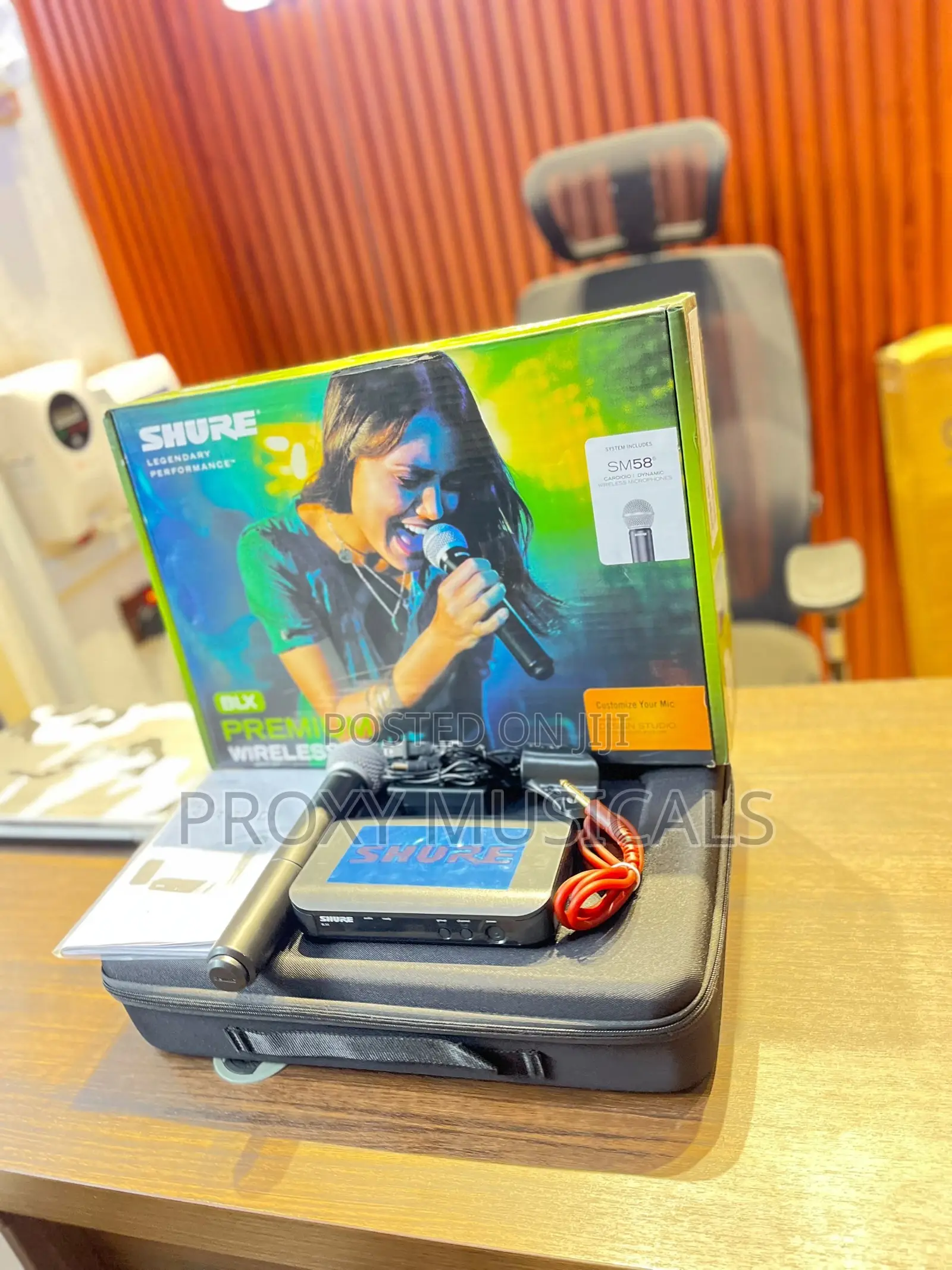 Shure BLX Professional Single Wireless Mic System