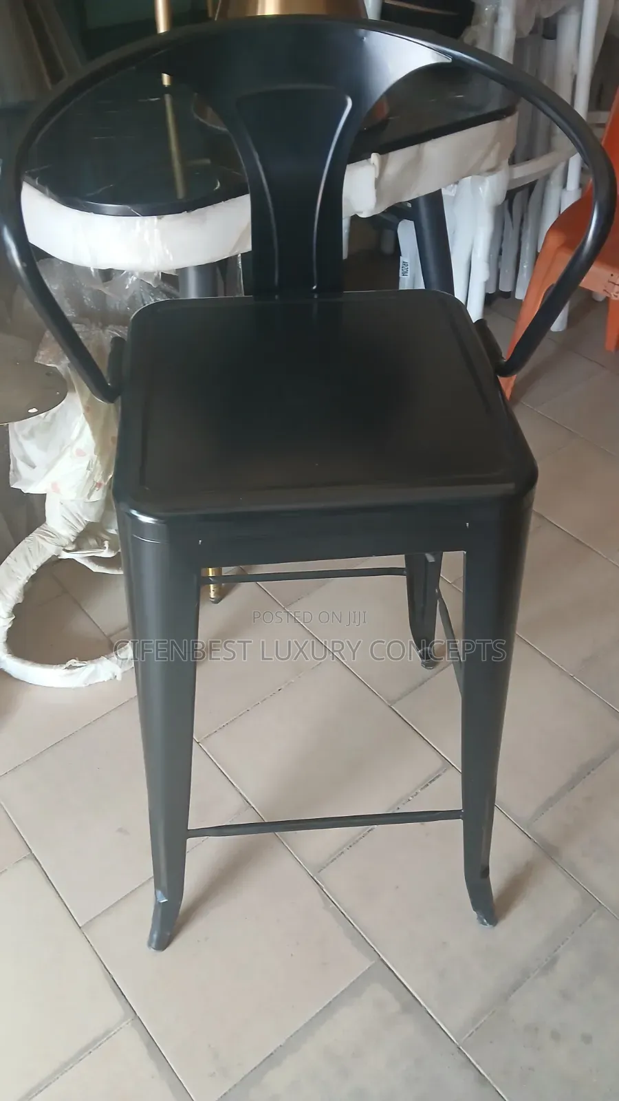 Exquisite Iron Barr Bar Chairs for Bar, Kitchen, Patios