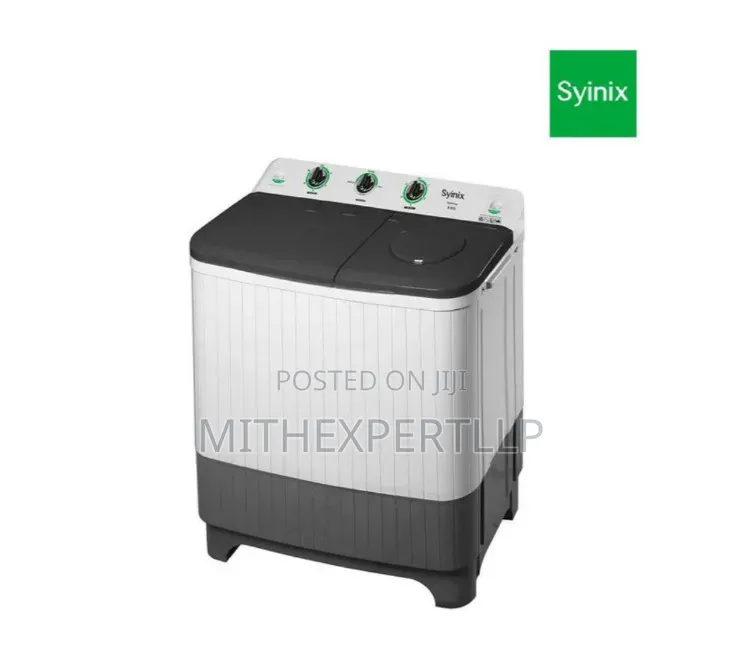 Syinix 8.5KG Top Load Twin Tub Washing Machine (E8WTMG)