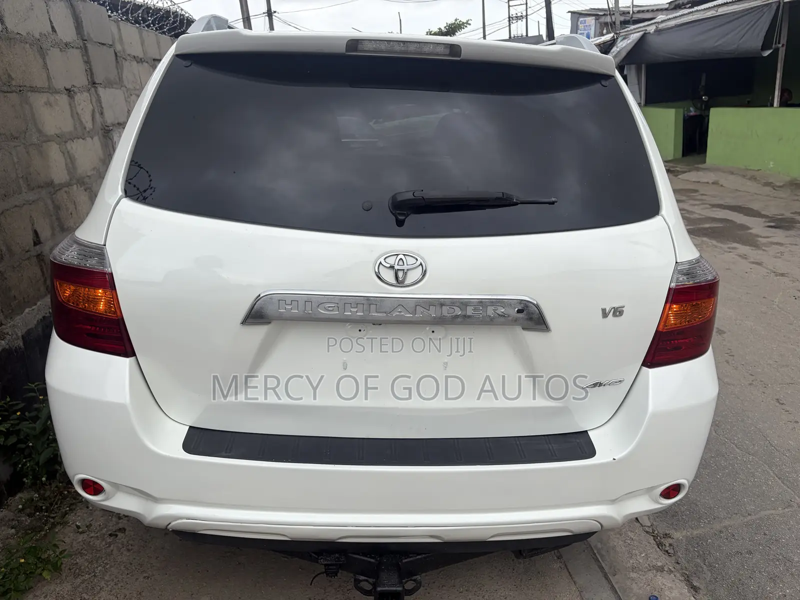 Toyota Highlander Limited 4x4 2008 White