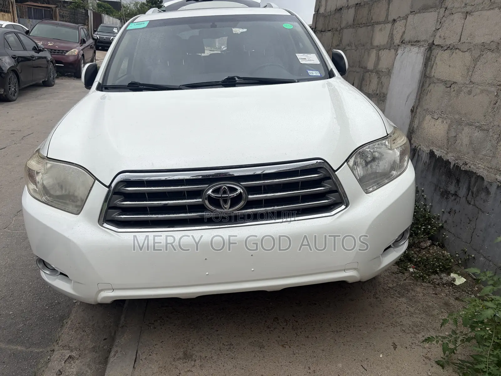 Toyota Highlander Limited 4x4 2008 White