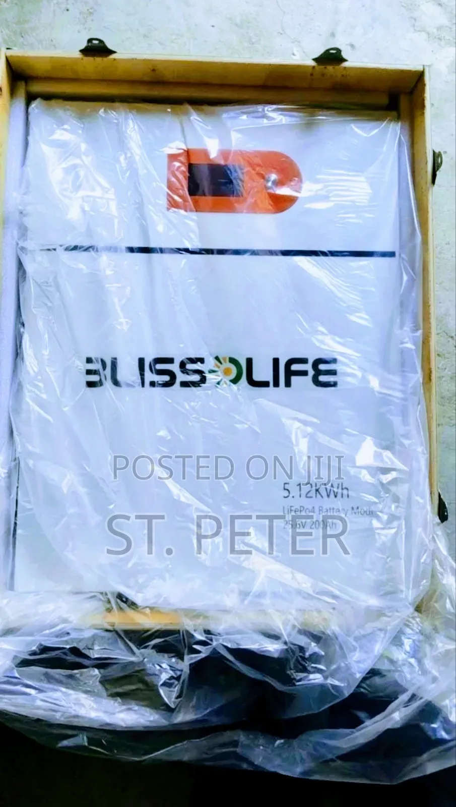 5.12kWh LiFePO4 Lithium Battery – 25.6V 200Ah | BLISSOLIFE