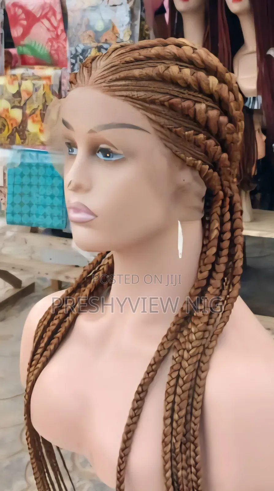 Full Lace Jumbo All Back Braided Wig
