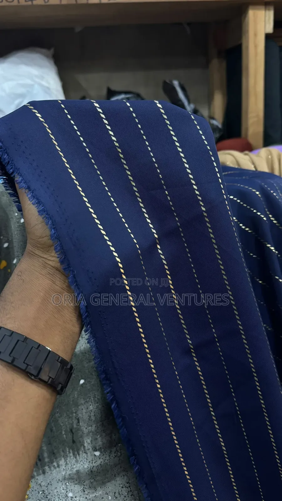 Premium Quality Unisex Stripe Fabric (4yards)