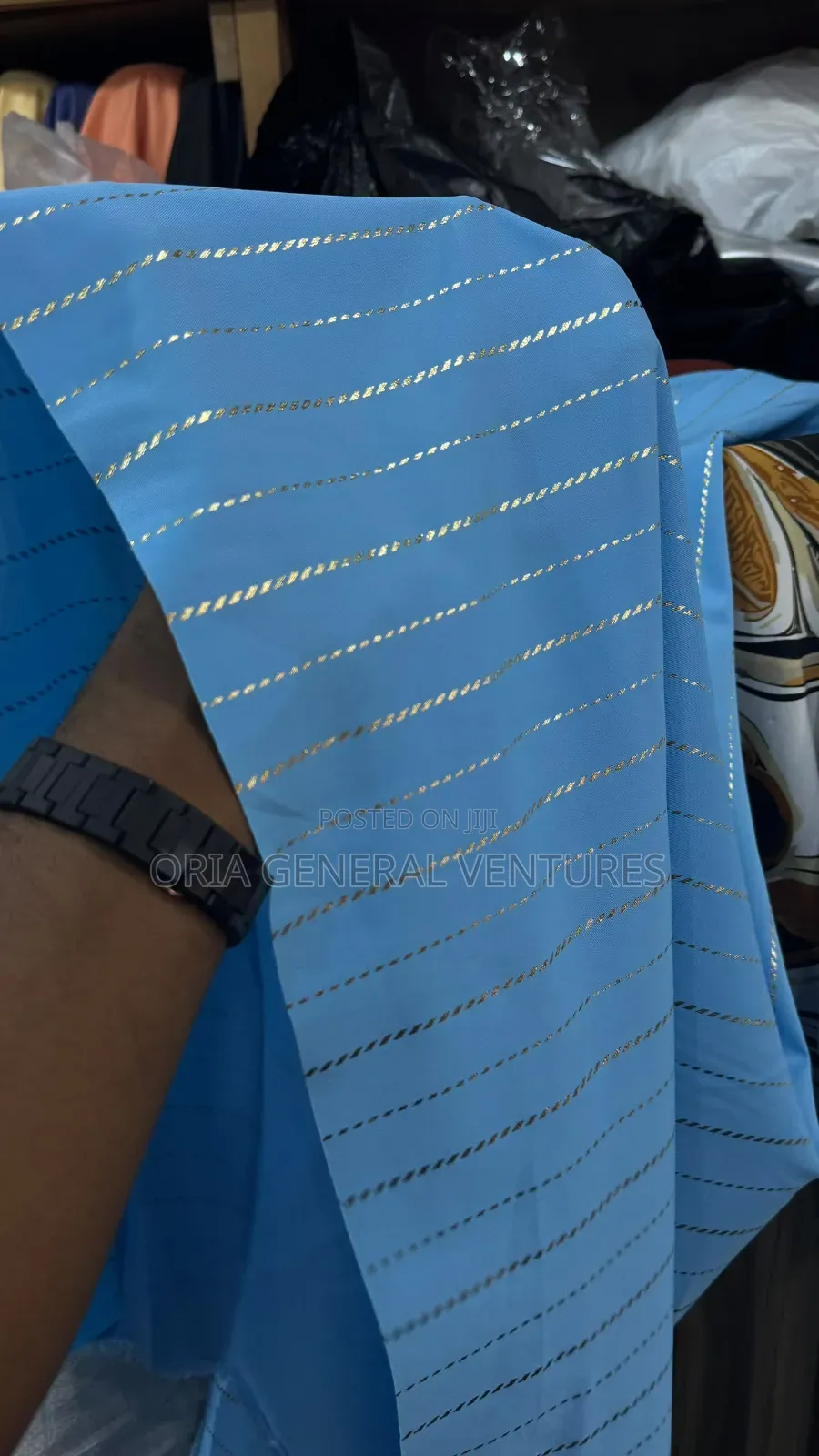 Premium Quality Unisex Stripe Fabric (4yards)