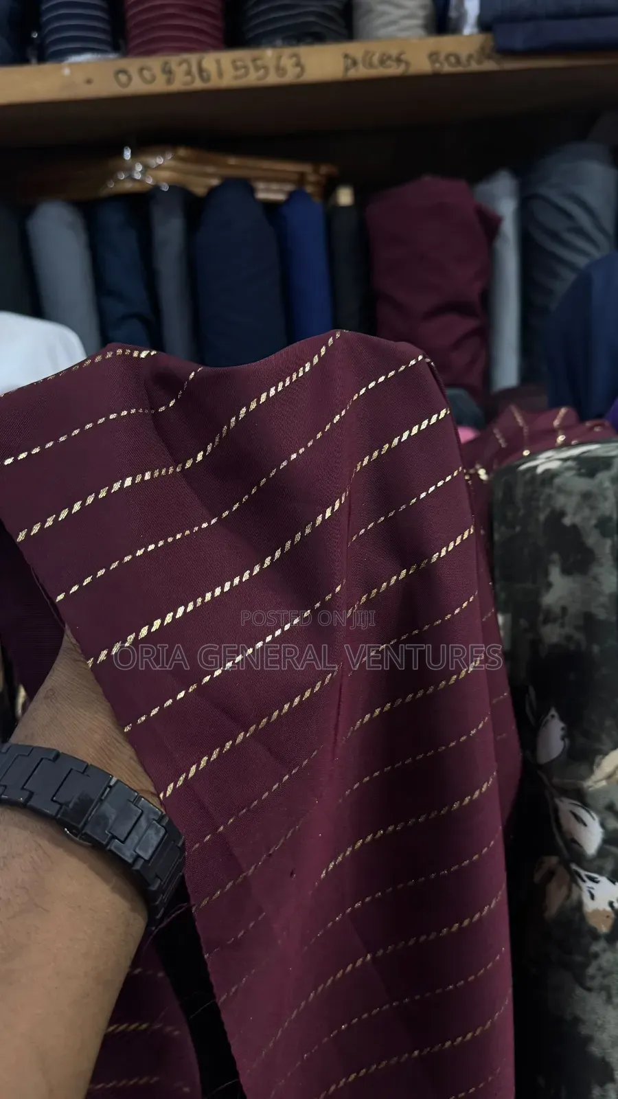 Premium Quality Unisex Stripe Fabric (4yards)