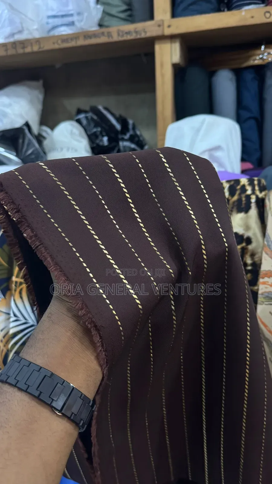 Premium Quality Unisex Stripe Fabric (4yards)