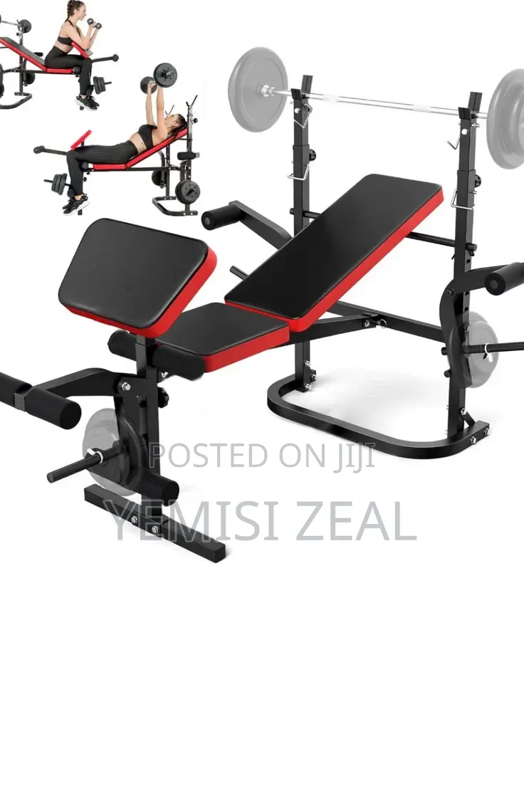 Weight Bench for Lounge, Home, Hotels, E.T.C. With Free Gym Gloves