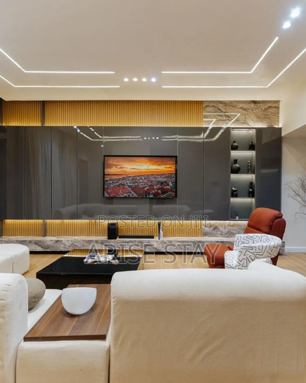 3-Bedroom Shortlet (Self-Compound) With Cinema, Ps5 Wine Bar|chevron
