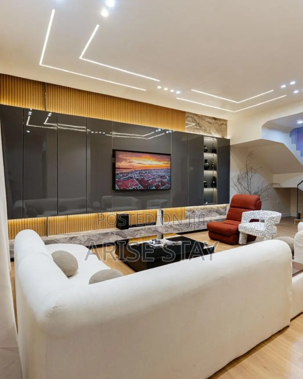 3-Bedroom Shortlet (Self-Compound) With Cinema, Ps5 Wine Bar|chevron