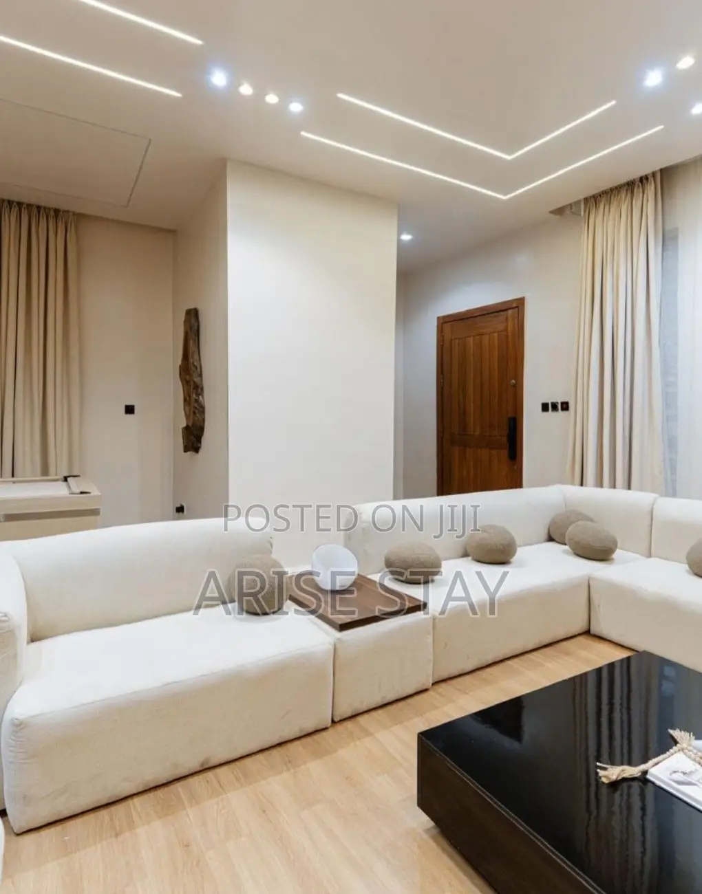 3-Bedroom Shortlet (Self-Compound) With Cinema, Ps5 Wine Bar|chevron