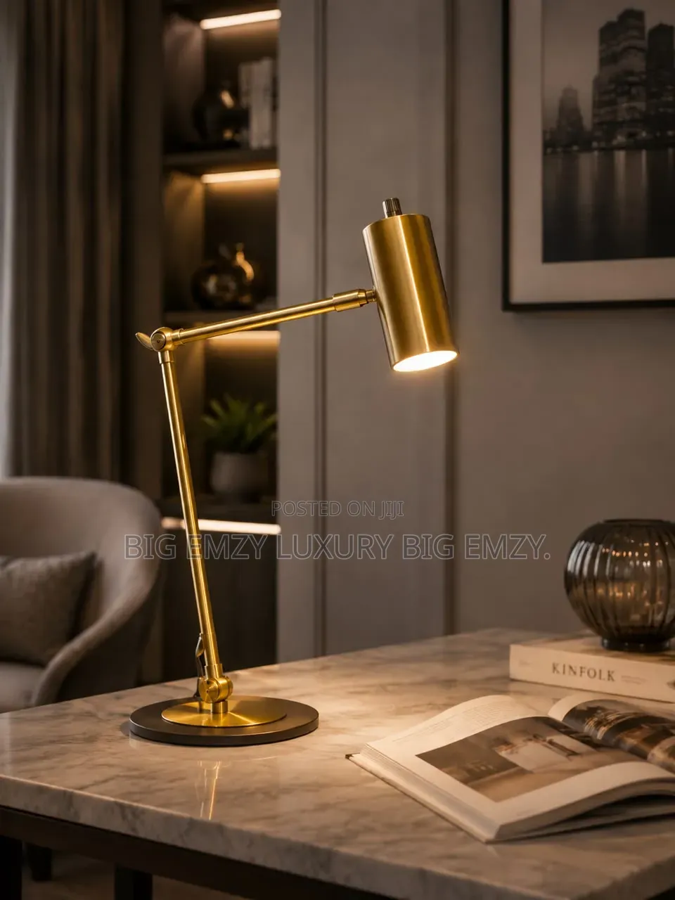 Led Modern Desk or Table Lamp .