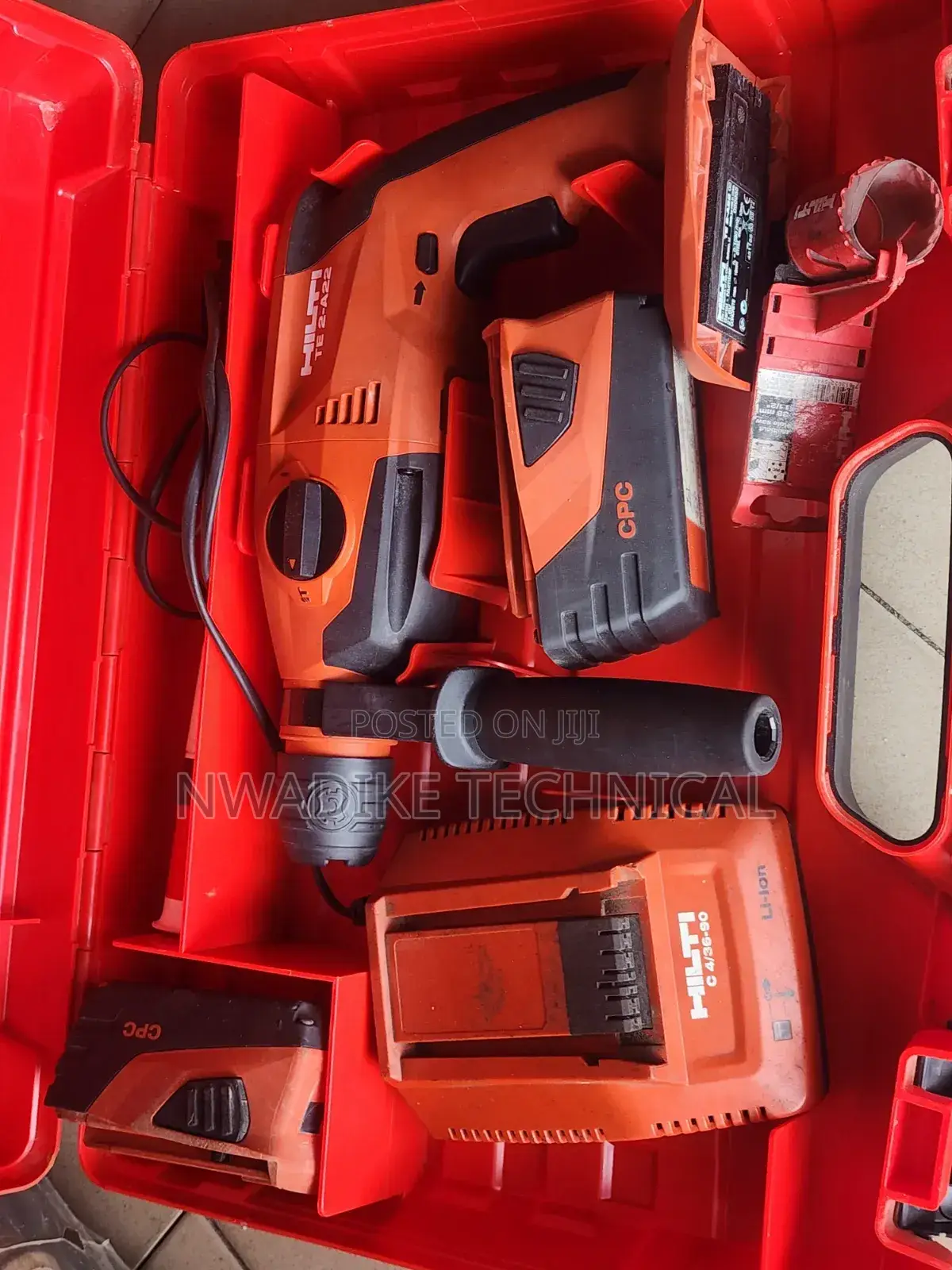 Hilti TE 2-22 Cordless SDS- Plus Rotary Hammer Drill Kit(22V)