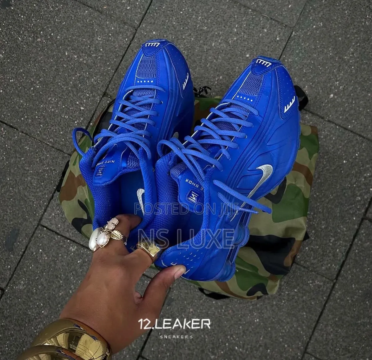 *Nike Shox R4 “ Racer Blue “