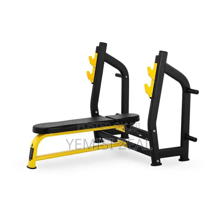 German Fitness Olympic Weight Lifting Bench Press With Free Gym Gloves