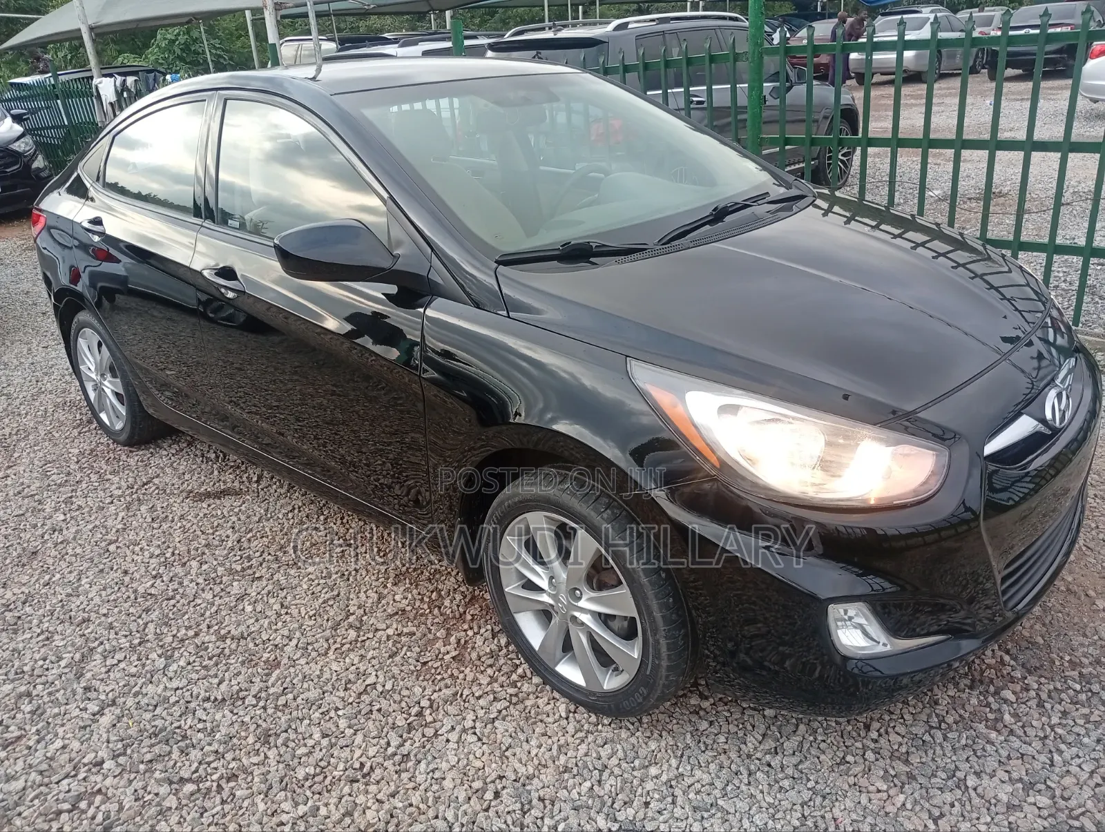 Hyundai Accent 2012 Black