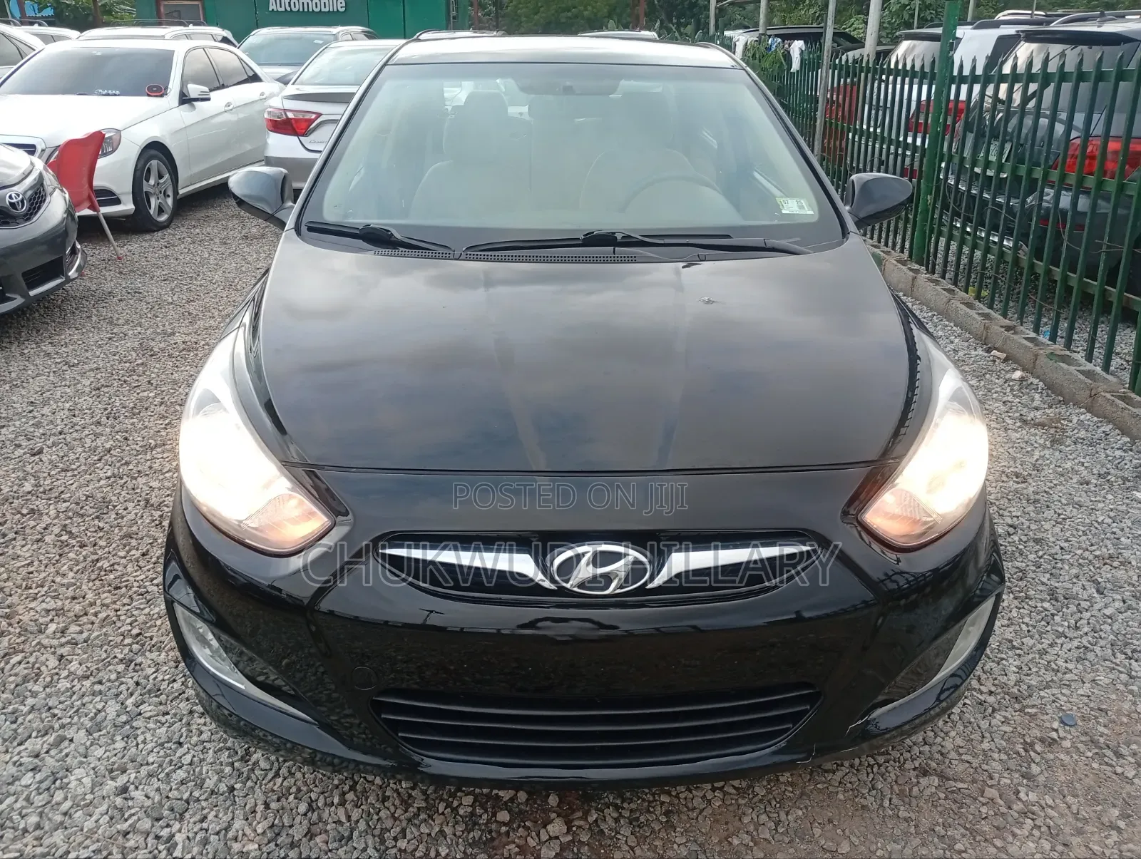 Hyundai Accent 2012 Black