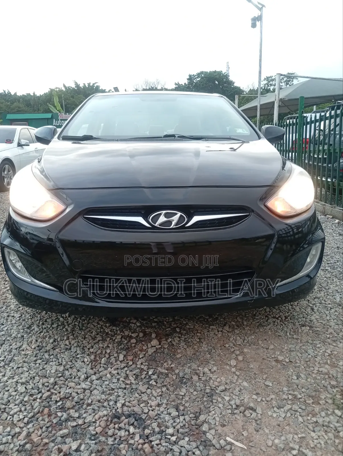 Hyundai Accent 2012 Black