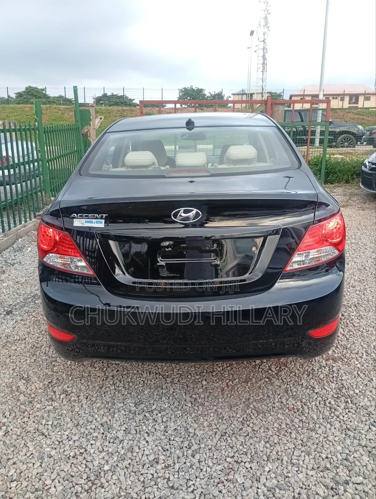 Hyundai Accent 2012 Black