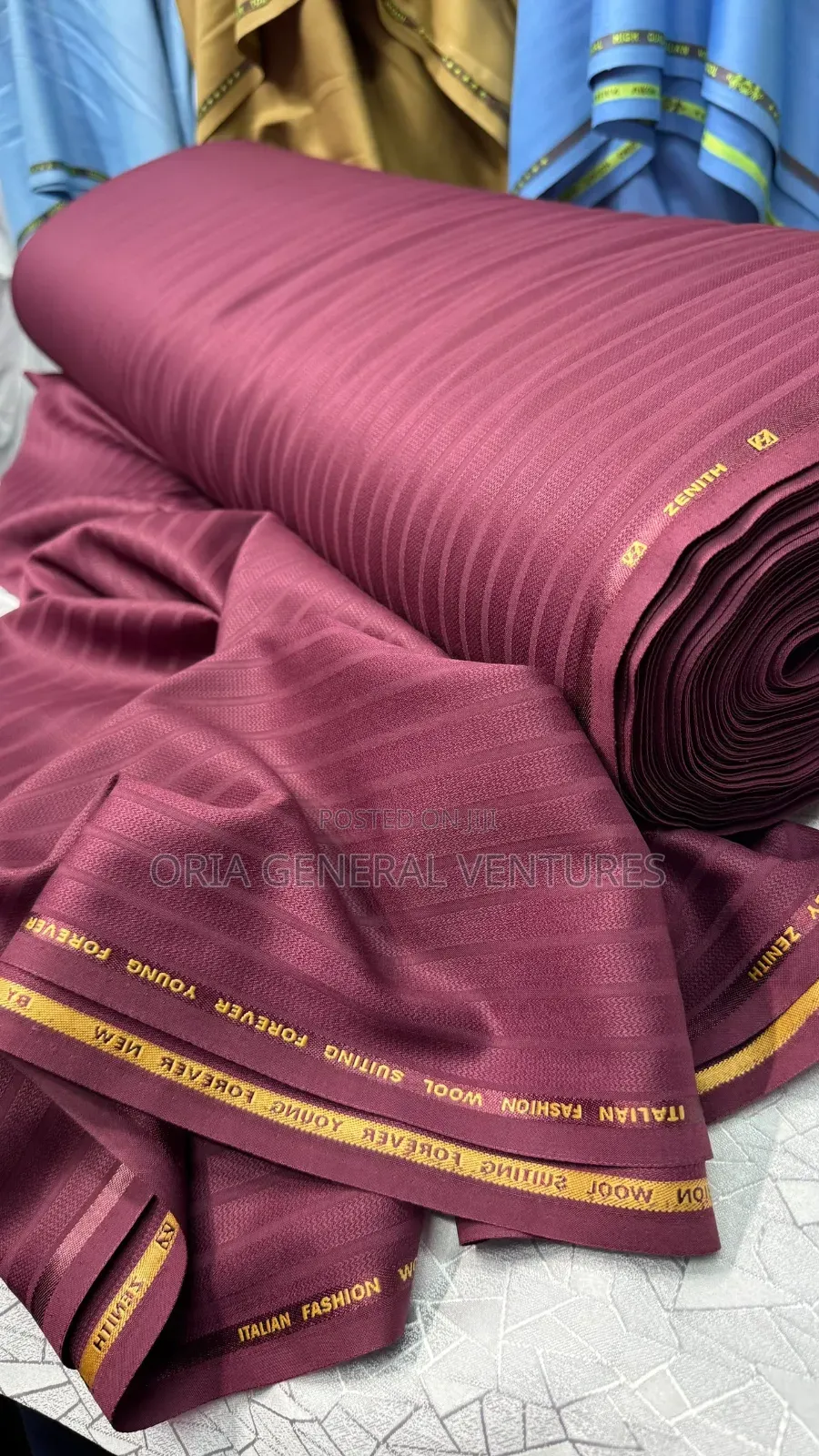 Zenith Italian Men's Fashion Wool (4yards)