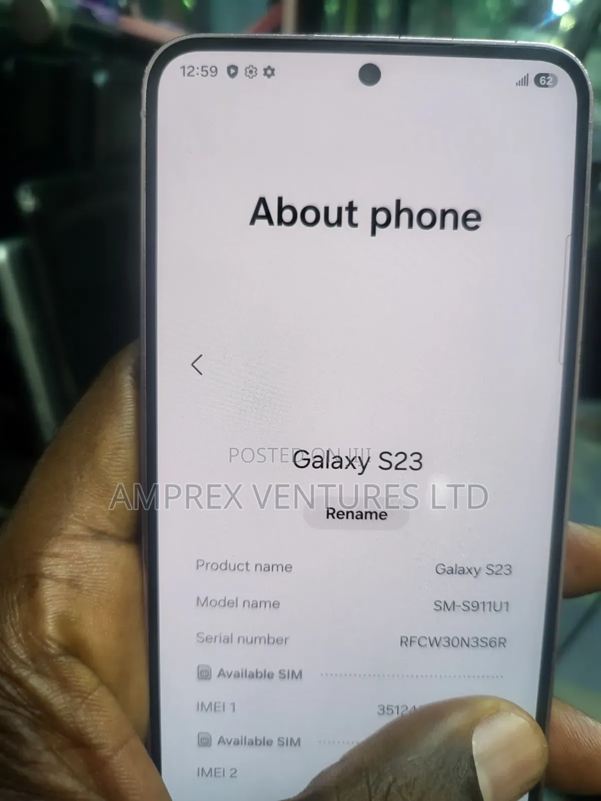 Samsung Galaxy S23 128 GB Pink