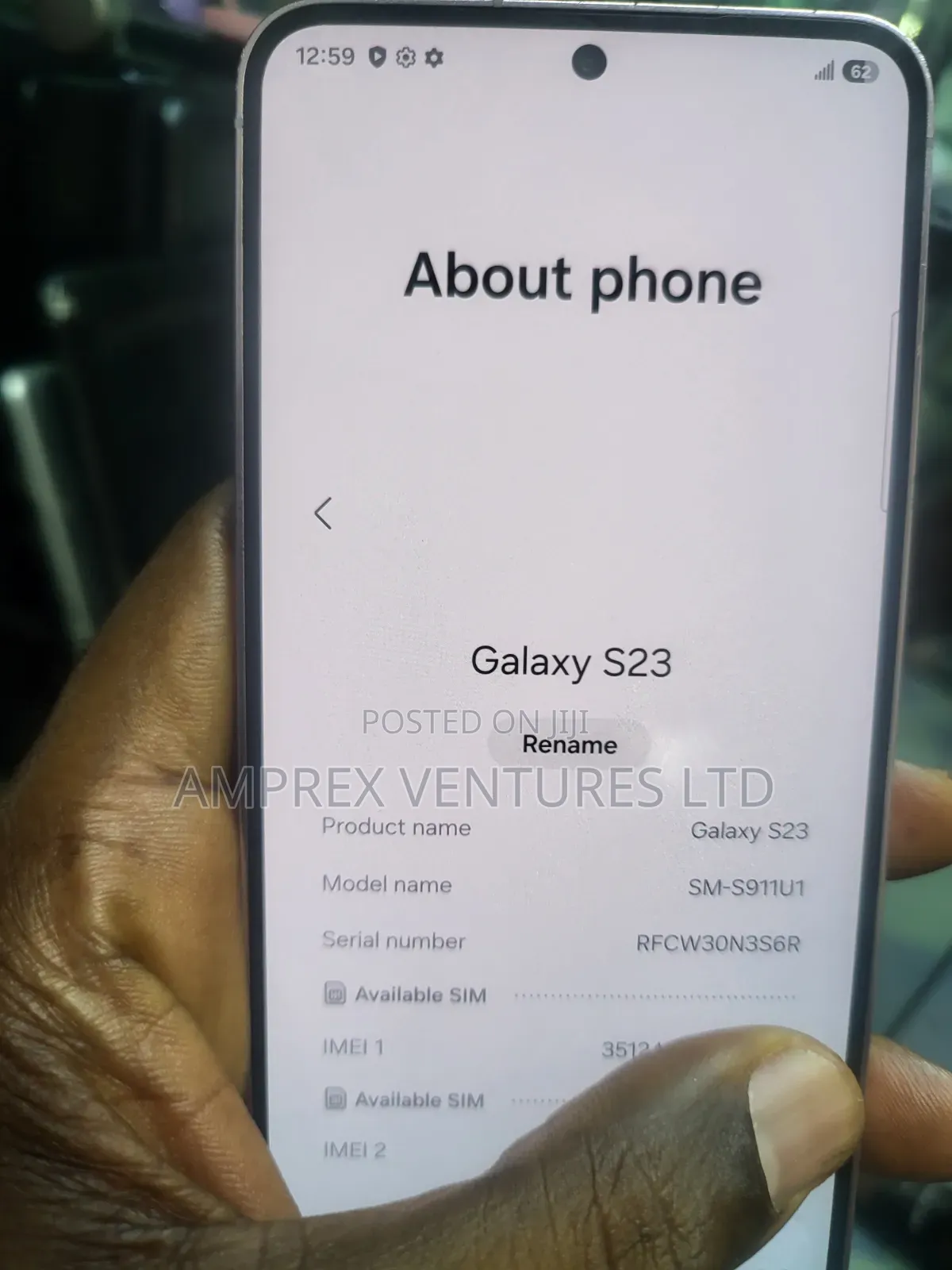 Samsung Galaxy S23 128 GB Pink