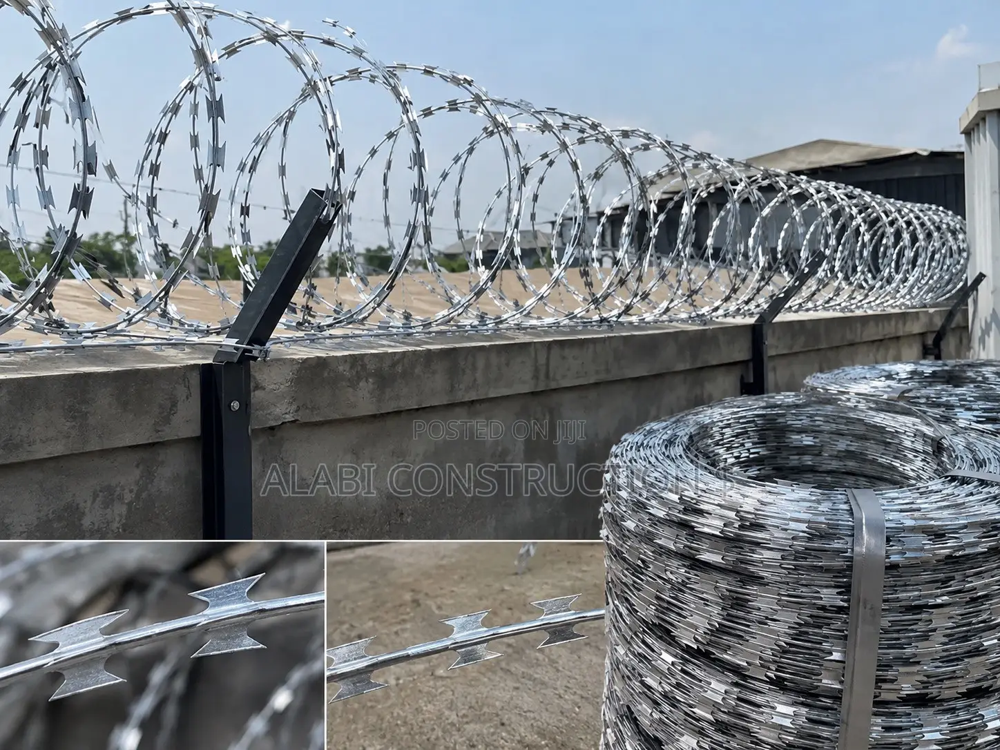 Razor Wire / Fence Security Barbed Wire 25meters