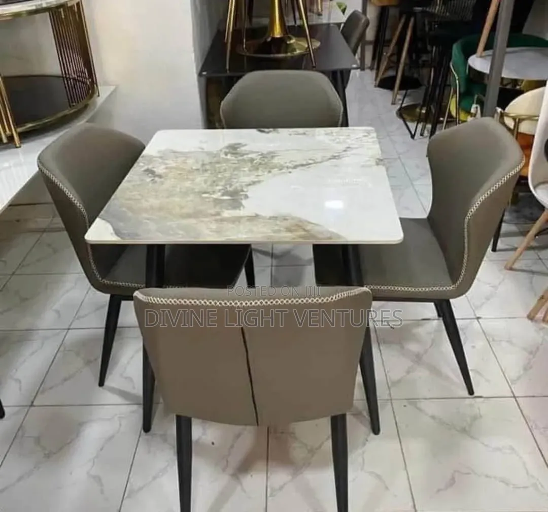 Gray Colour Dining Set