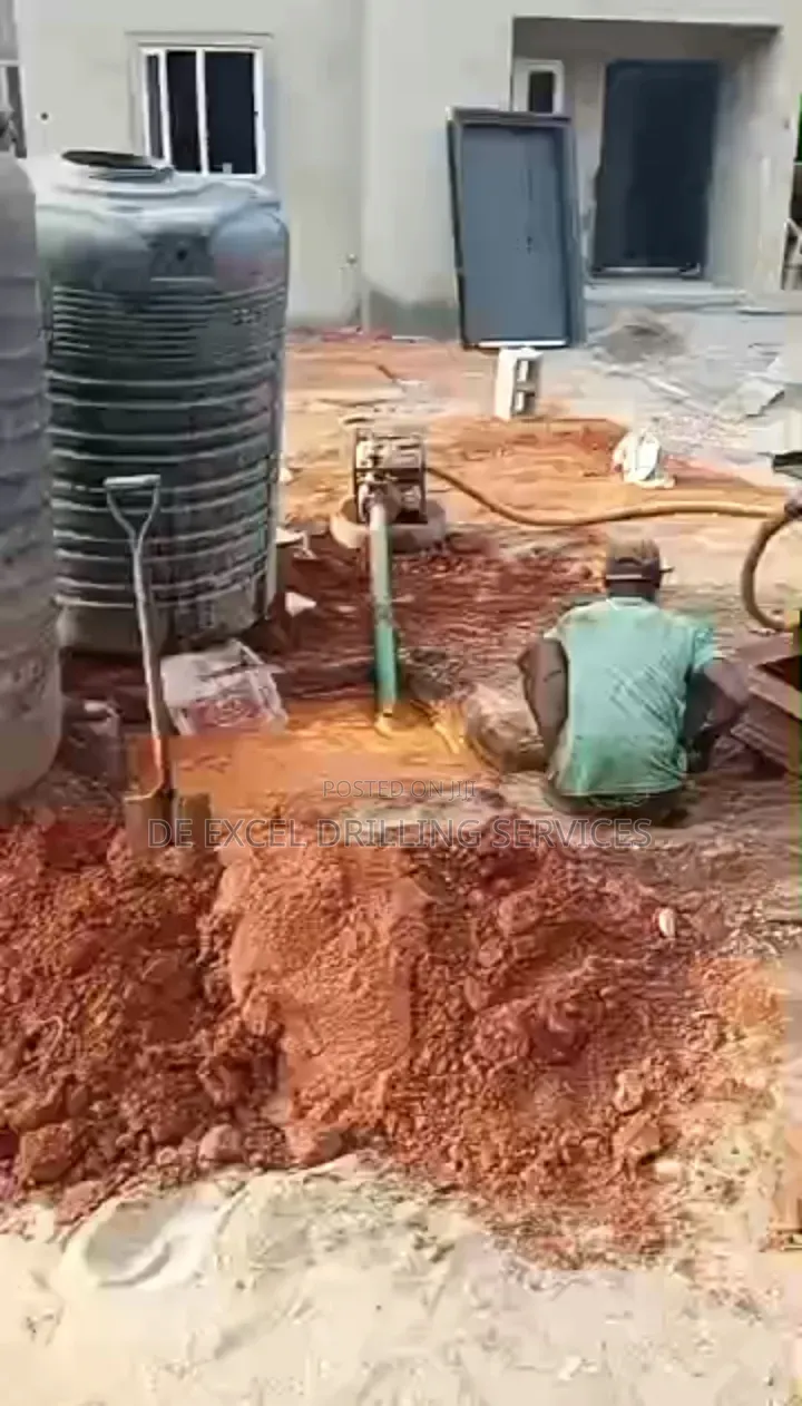 Manual, Residential and Industrial Borehole in Lagos