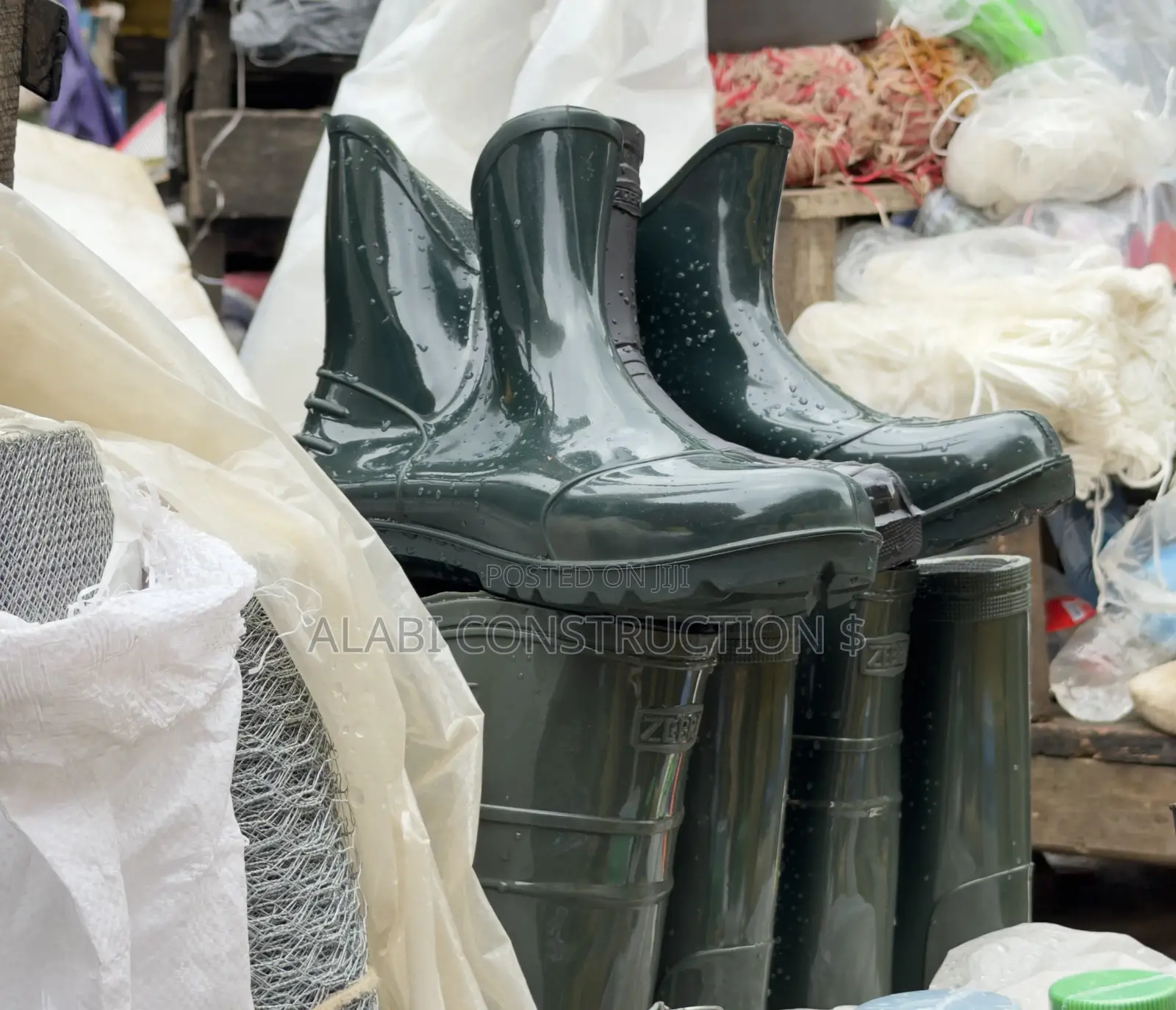 Rain Boot / Safety Swamp Rain Boot