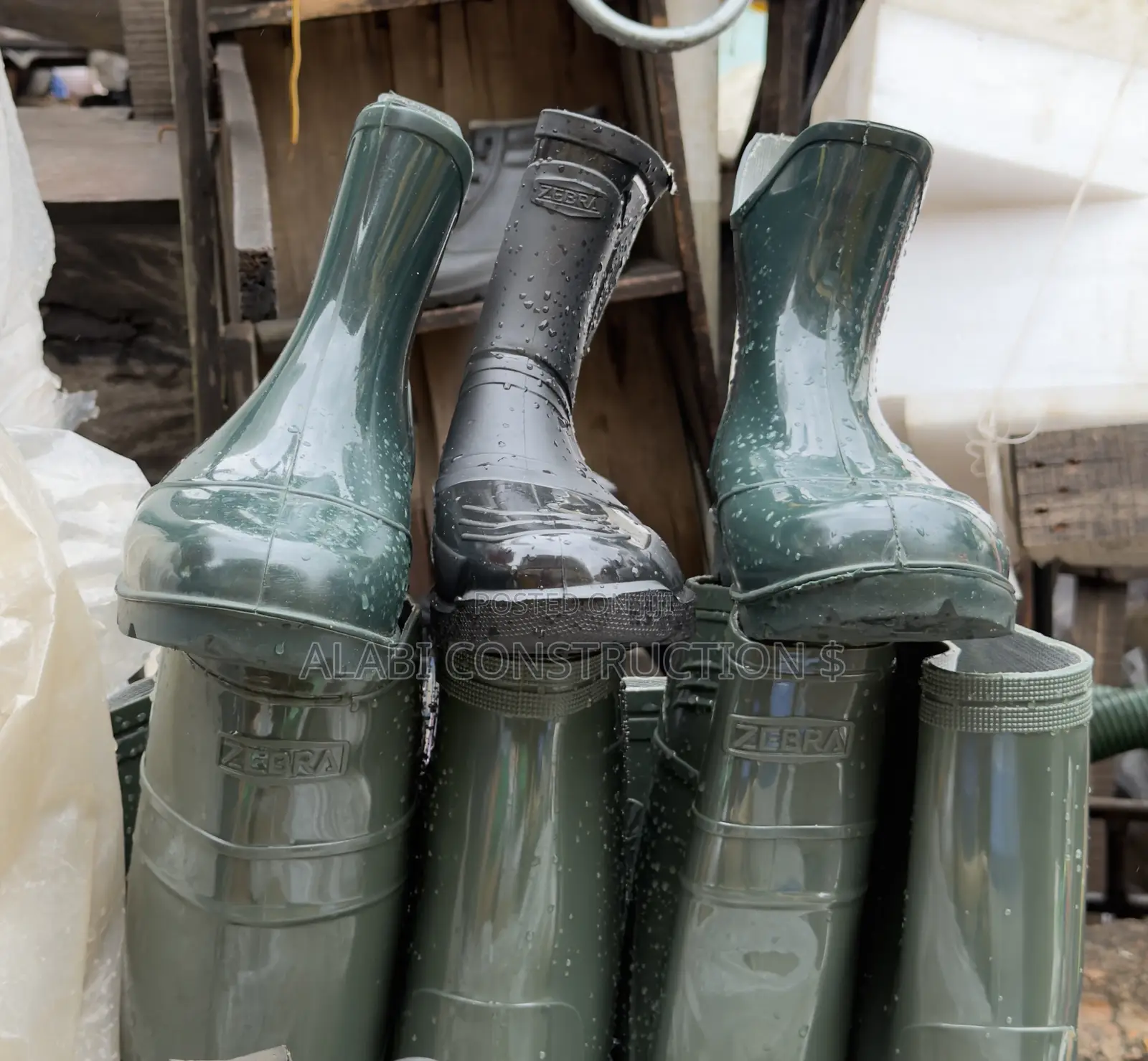 Rain Boot / Safety Swamp Rain Boot