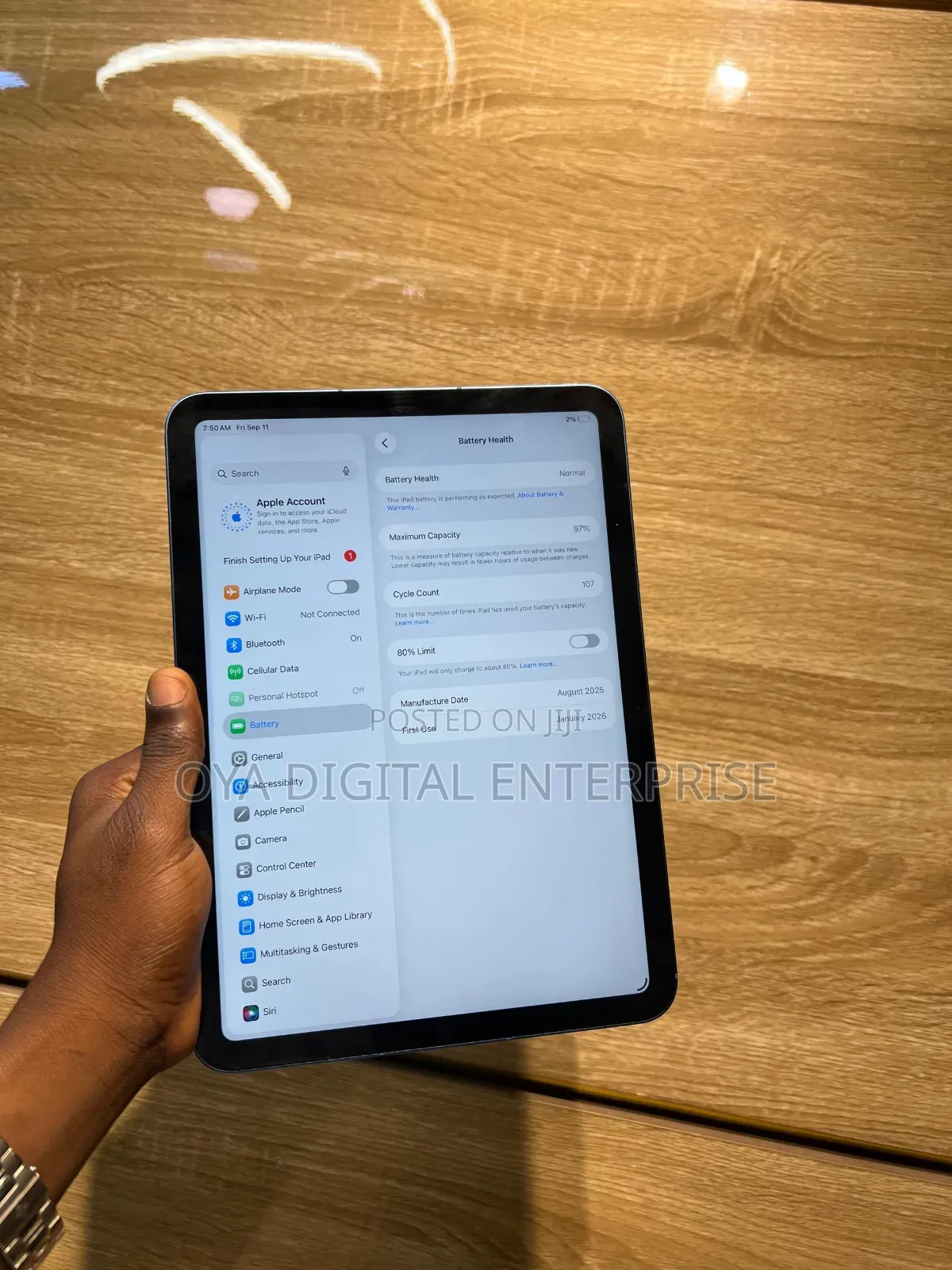 Apple iPad (2025) 128 GB Blue