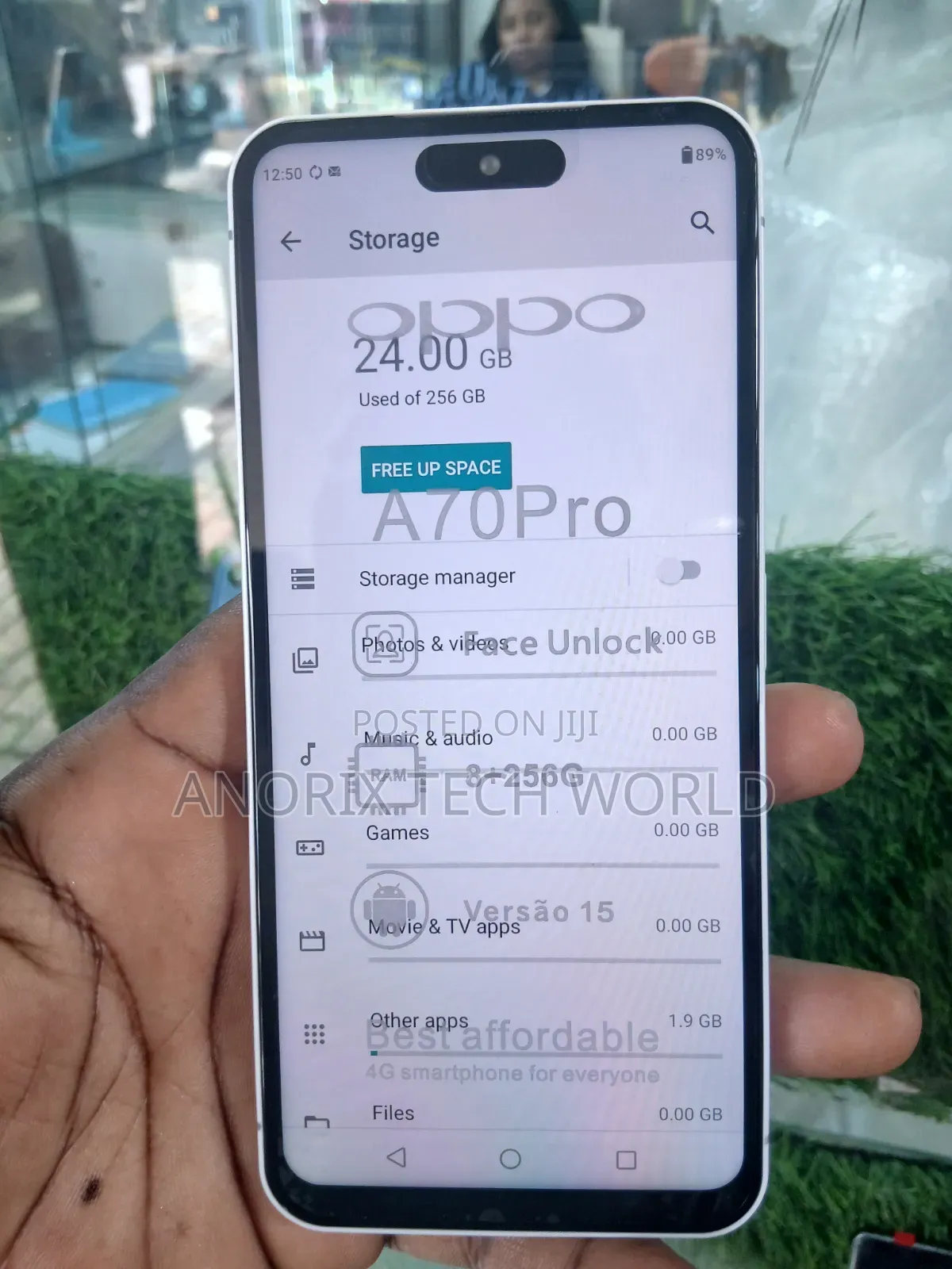 Oppo A73 5G 256 GB White