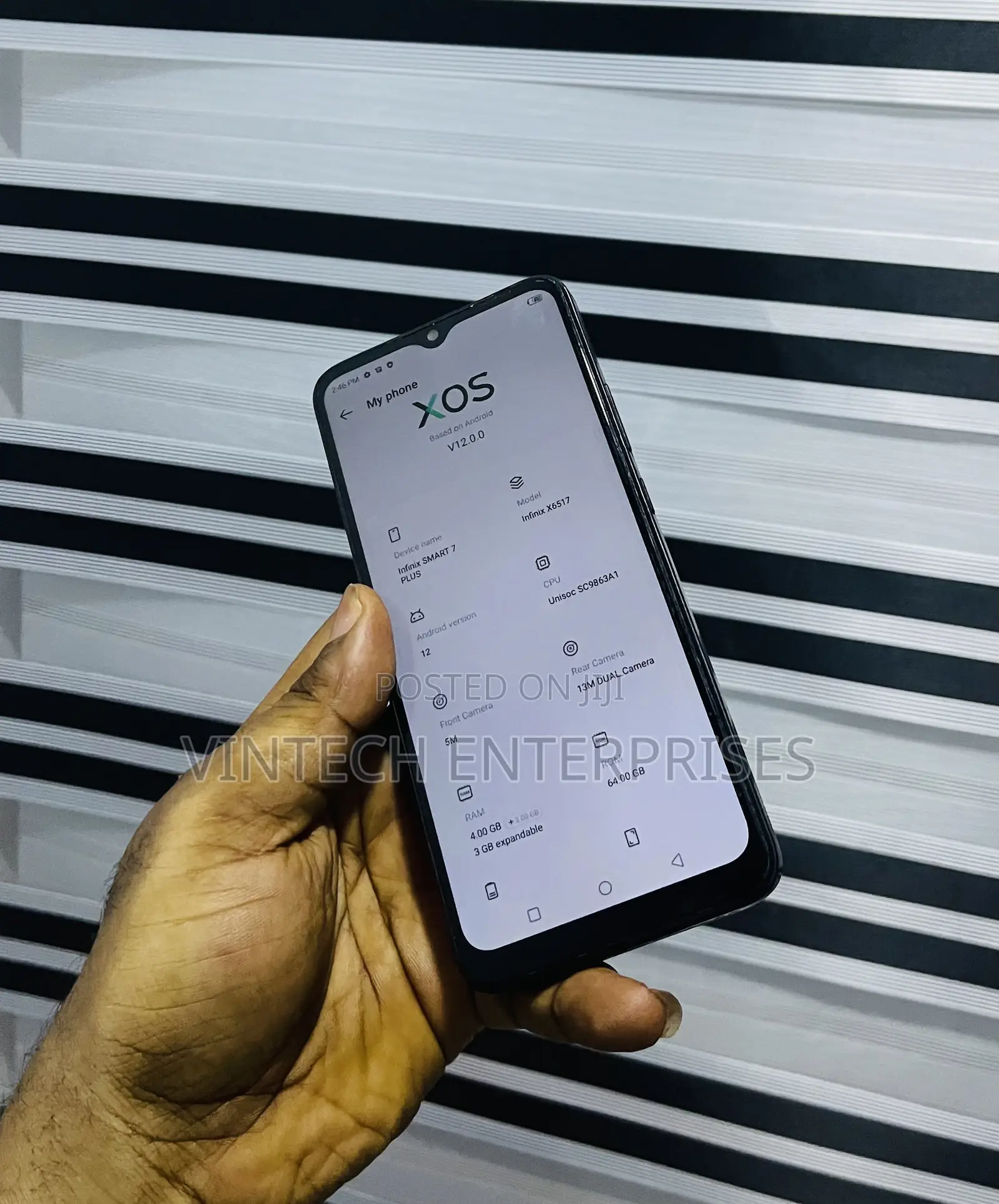 Infinix Smart 7 Plus 64 GB Black