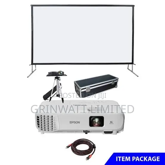 Rent Projector and Screen With Public Address System