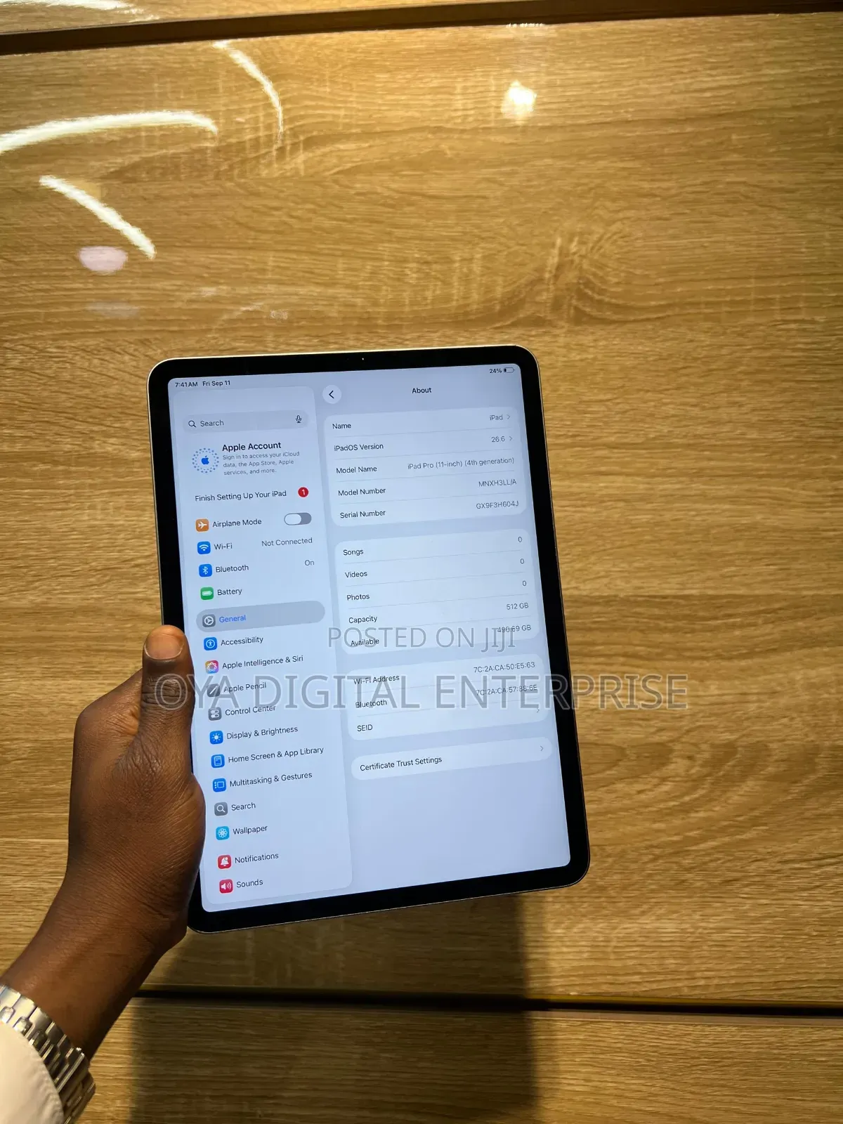 Apple iPad Pro 11 (2022) 512 GB Gray