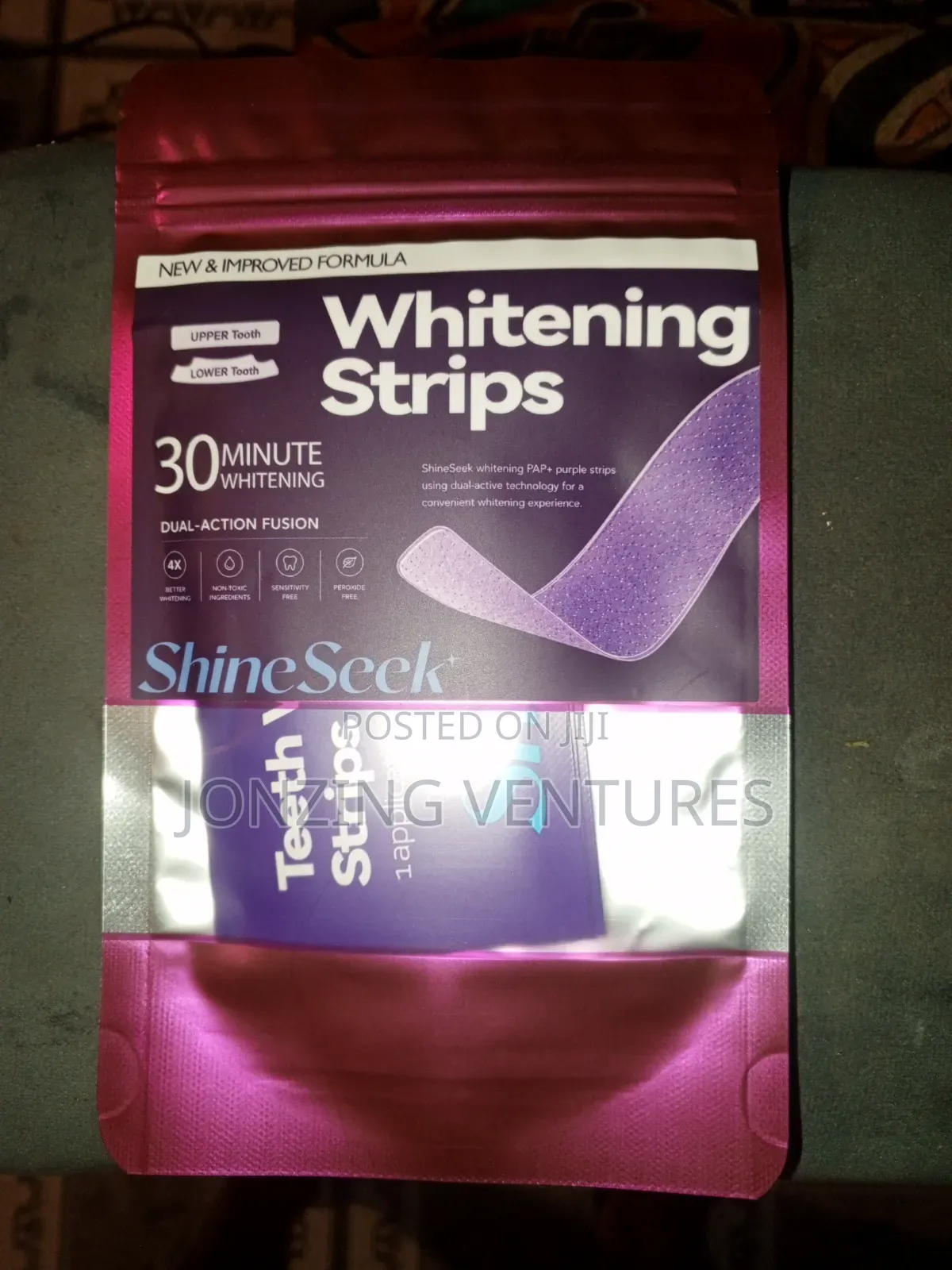30 Minutes Purple Teeth Whitening Strip