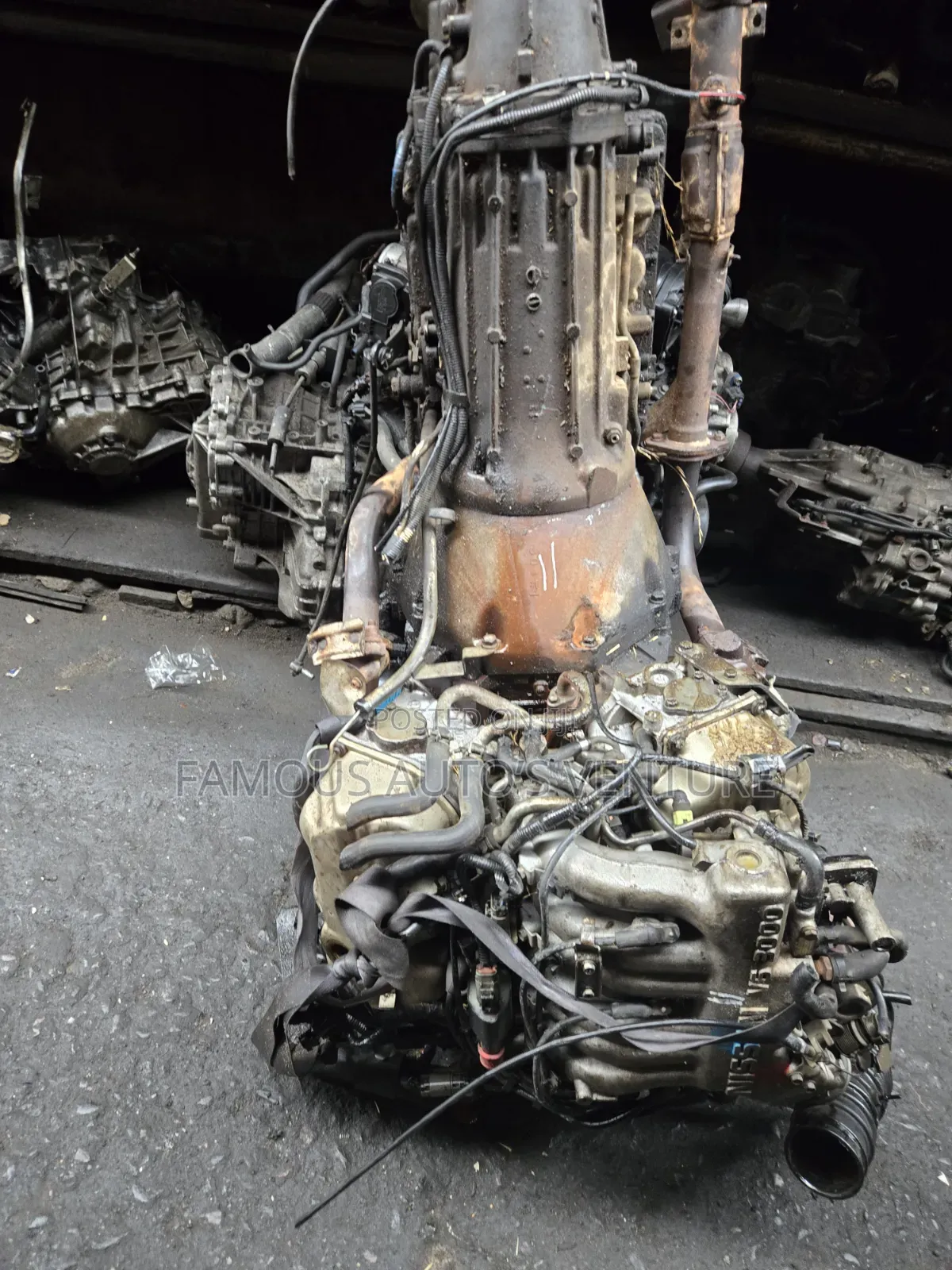 Nissan X~terra VG33 Pathfinder 3.3 Engine and Gearbo Two-Wheel Drive