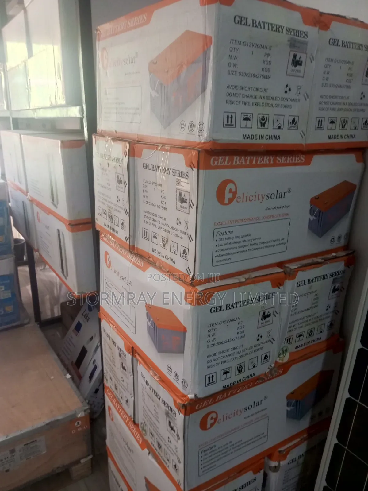 200Ah Felicity Gel Battery