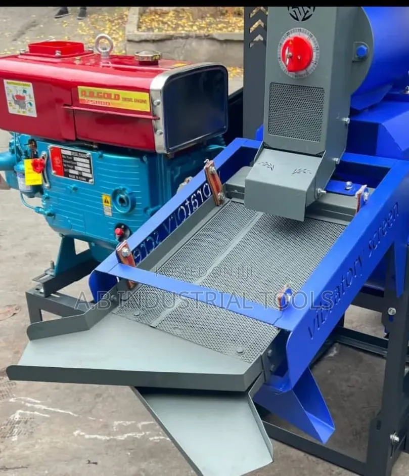 4-in-1 Combined Rice Milling Machine Powered