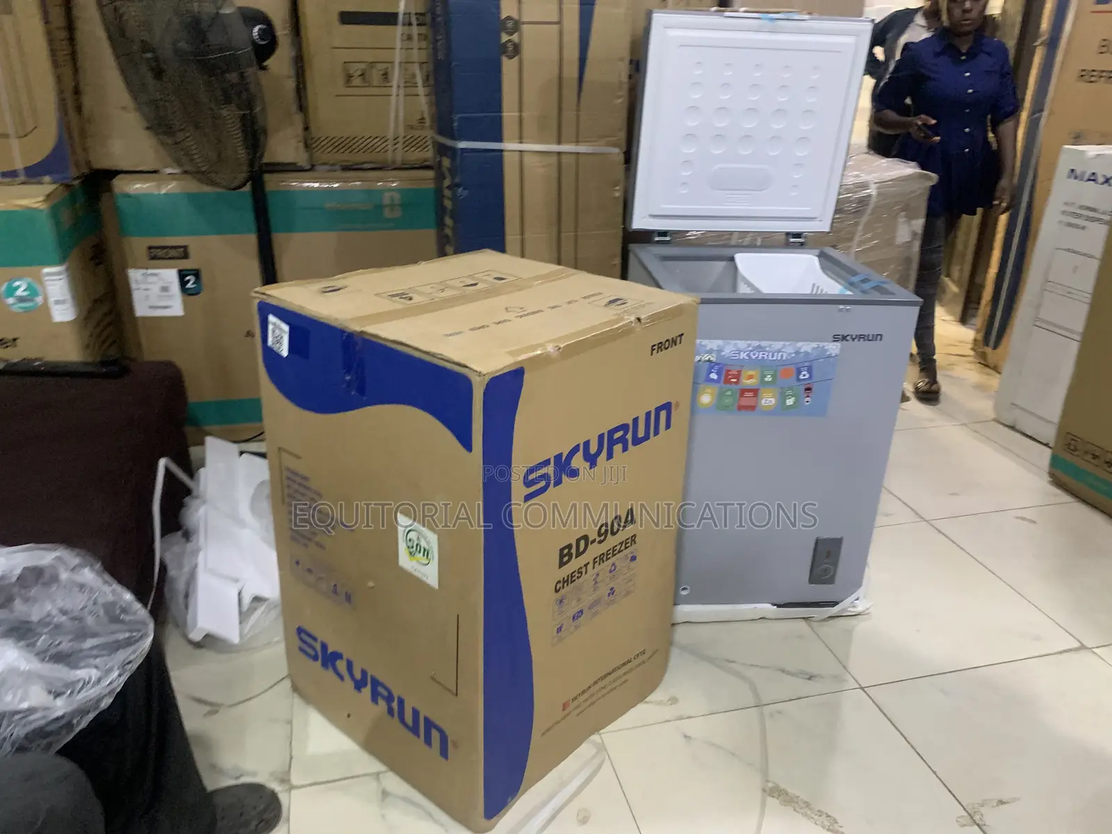 Skyrun 90L Freezer for Drinks and Food