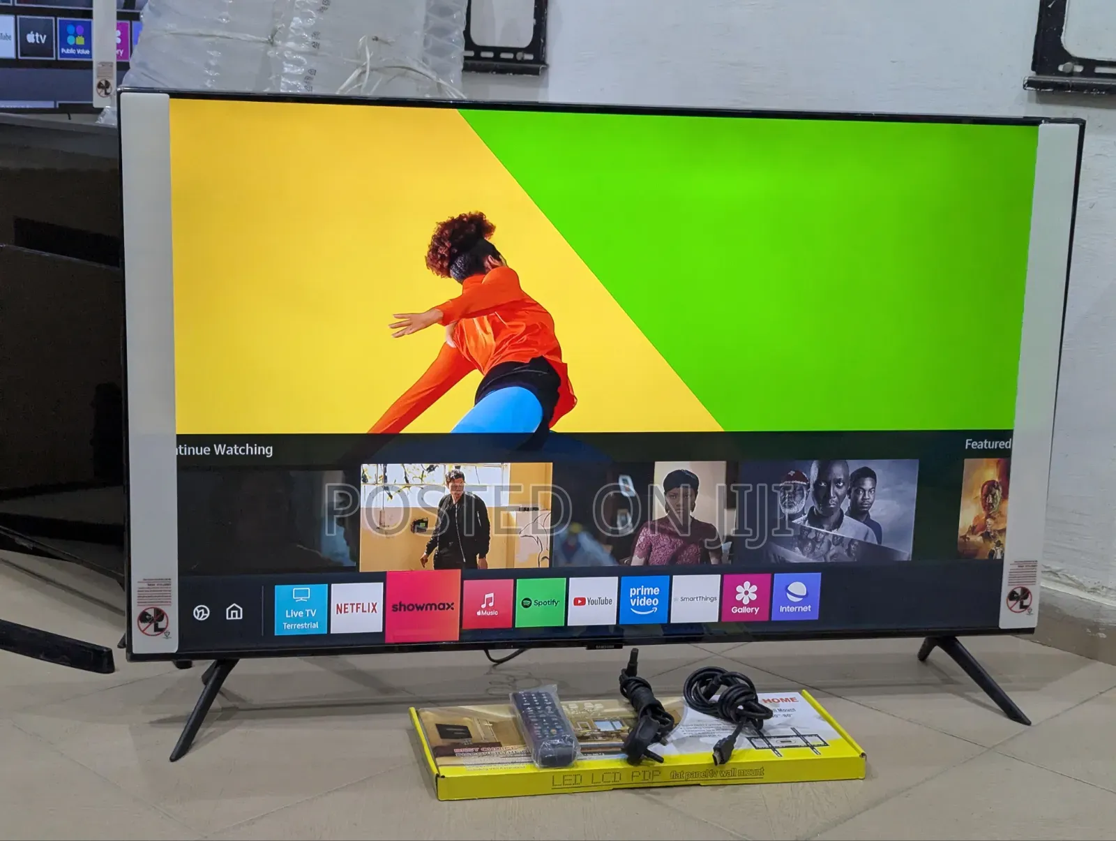 Samsung 50" Inches Qled Q60T Bezel-Less Screen 2020Model Smart TV