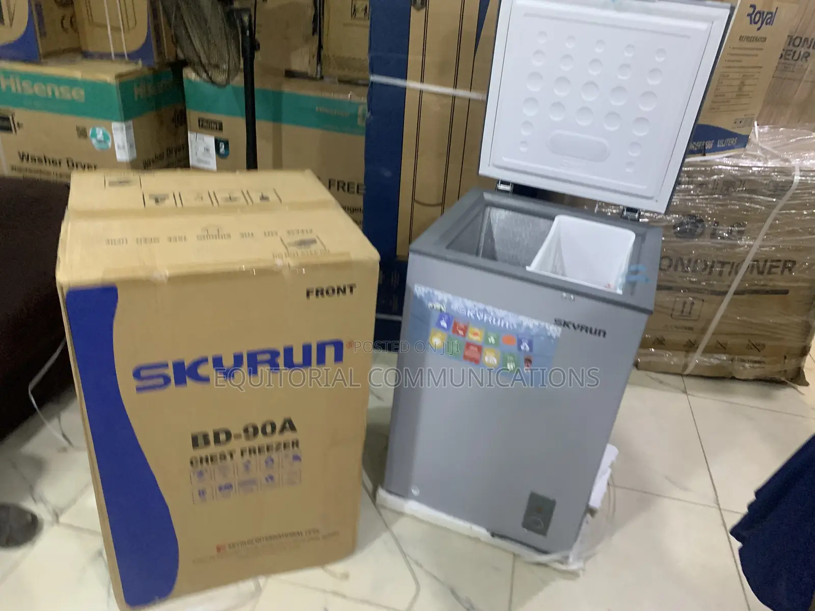 Skyrun BD-90A 90L Reliable Deep Chest Freezer