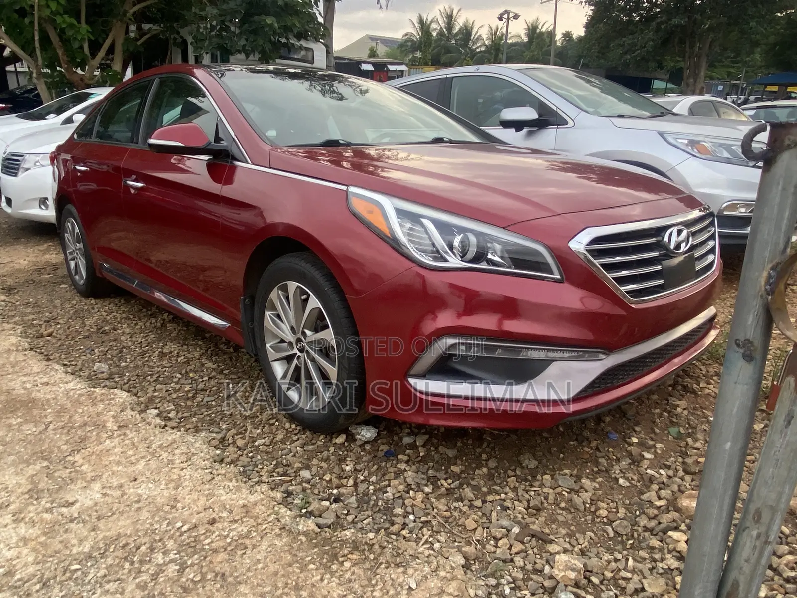 Hyundai Sonata 2015 Red